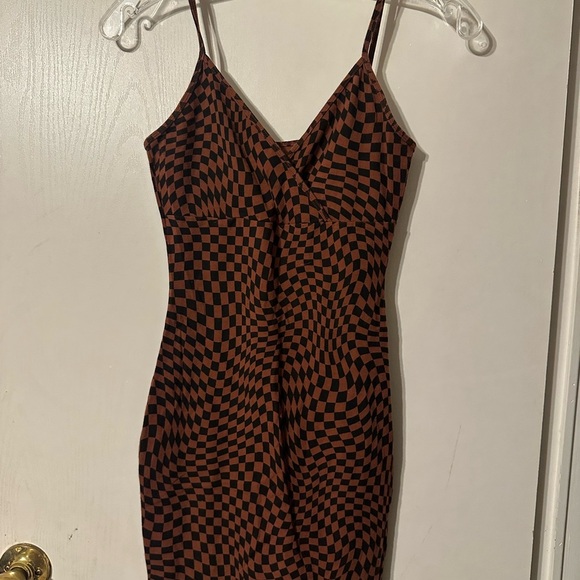 wild fable Dresses & Skirts - Wild Fable Brown Tan Slip Mini Dress